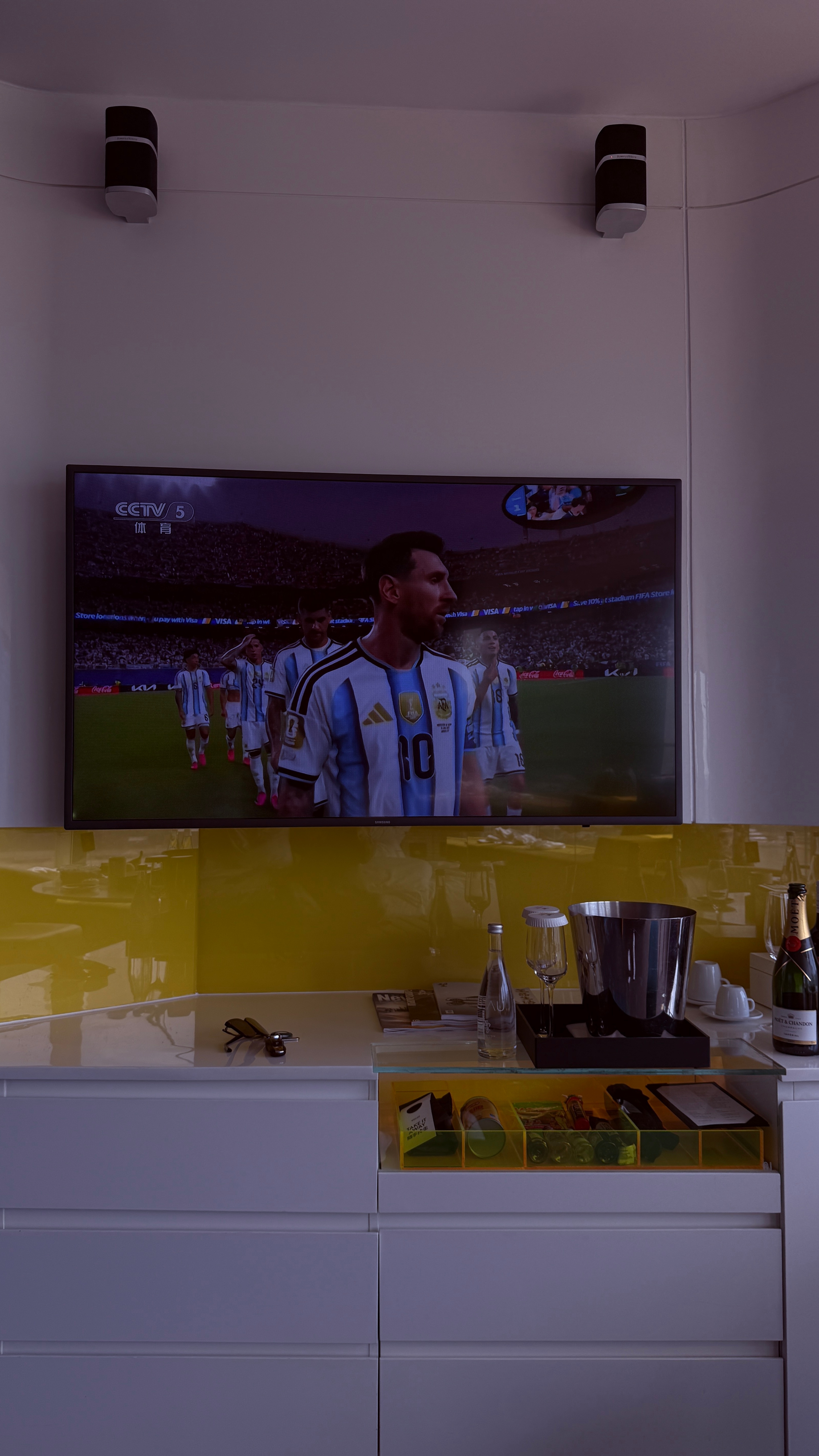 阿根廷🇦🇷1:0阿尔及利亚🇩🇿 梅西远射破门，这是阿根廷队本届世界杯的第