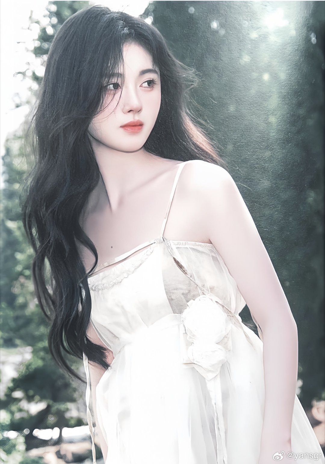 鞠婧祎  jjy鞠婧祎花间令 jjy鞠婧祎杨采薇“在某个不知名的角落许你岁岁平安