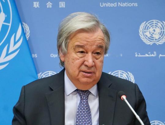 可以正告古特雷斯，如果联合国不为正义发声，不为二战成果站台，那联合国的一切费用他