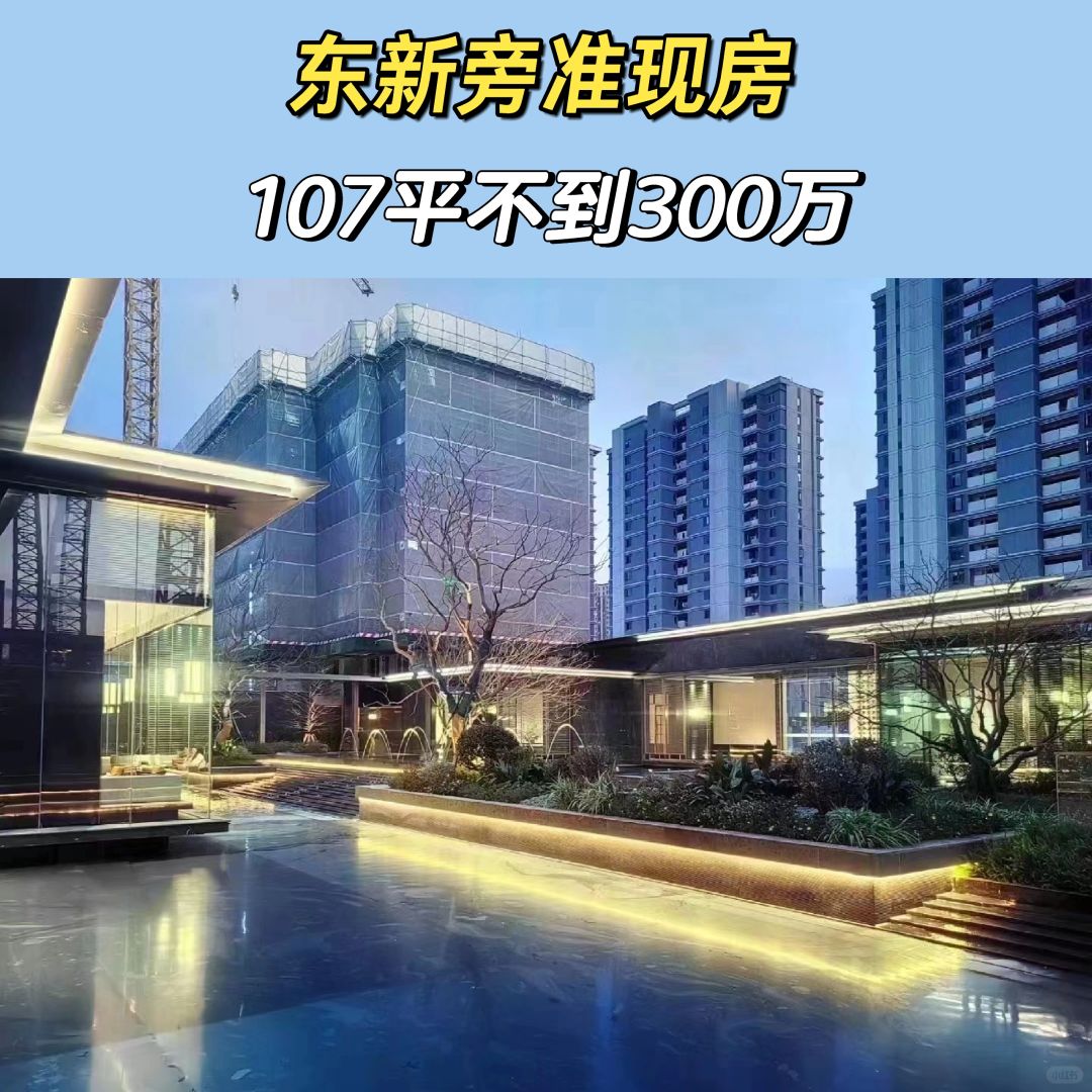 1.23特价房：华润准现房107平300万内