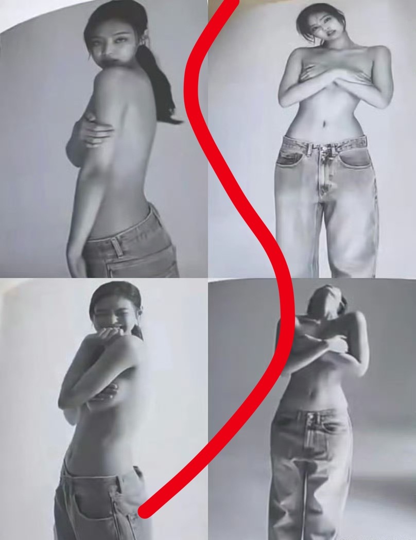 Jennie个人写真释出一则，据透露摄影师是位男性 