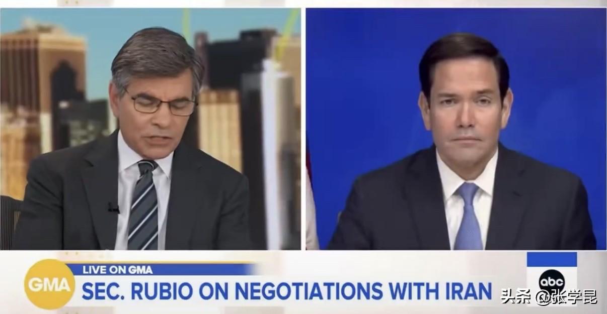 3月30日，美国国务卿卢比奥与记者对话

美国广播公司记者乔治·斯特凡诺普洛斯：