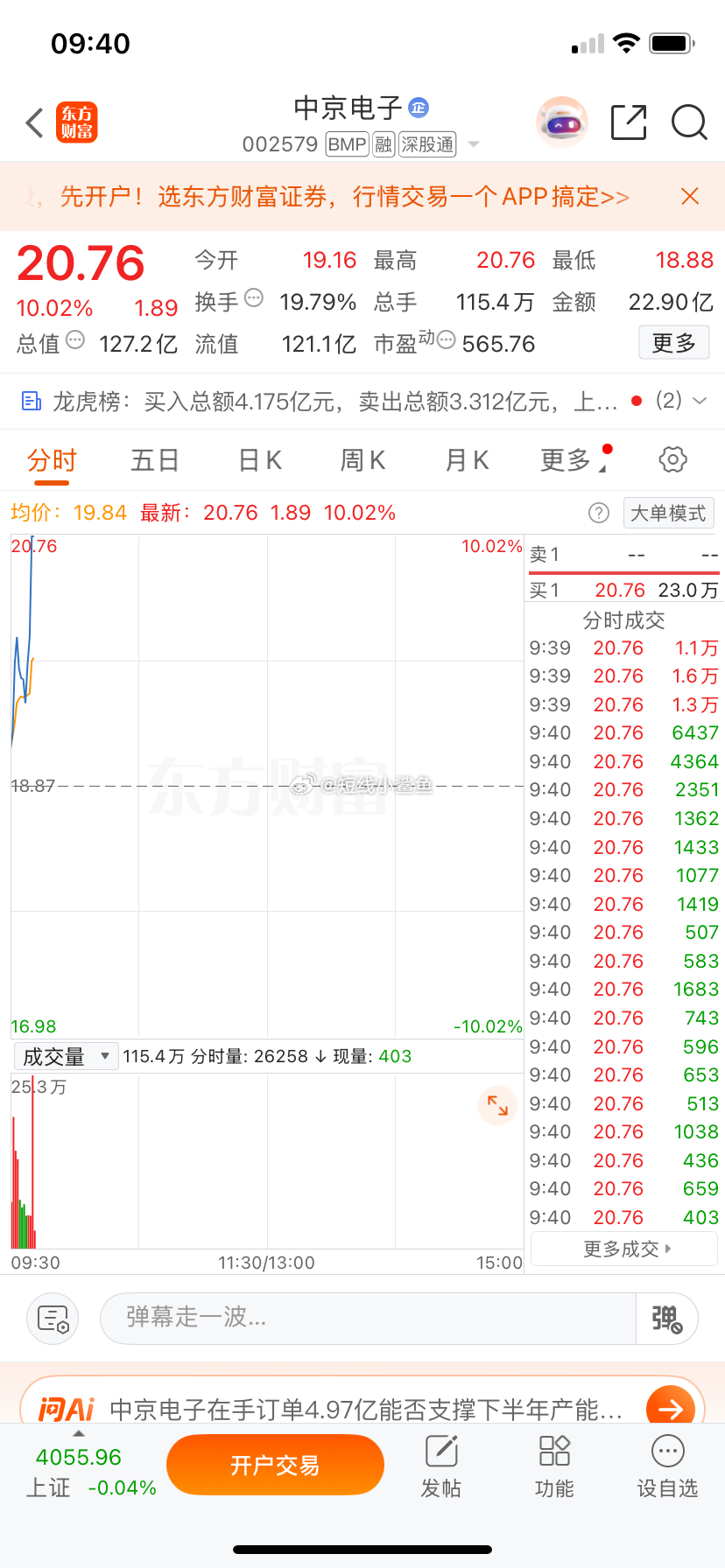 漂亮，又一涨停板拿下，此处掌声在哪里178 