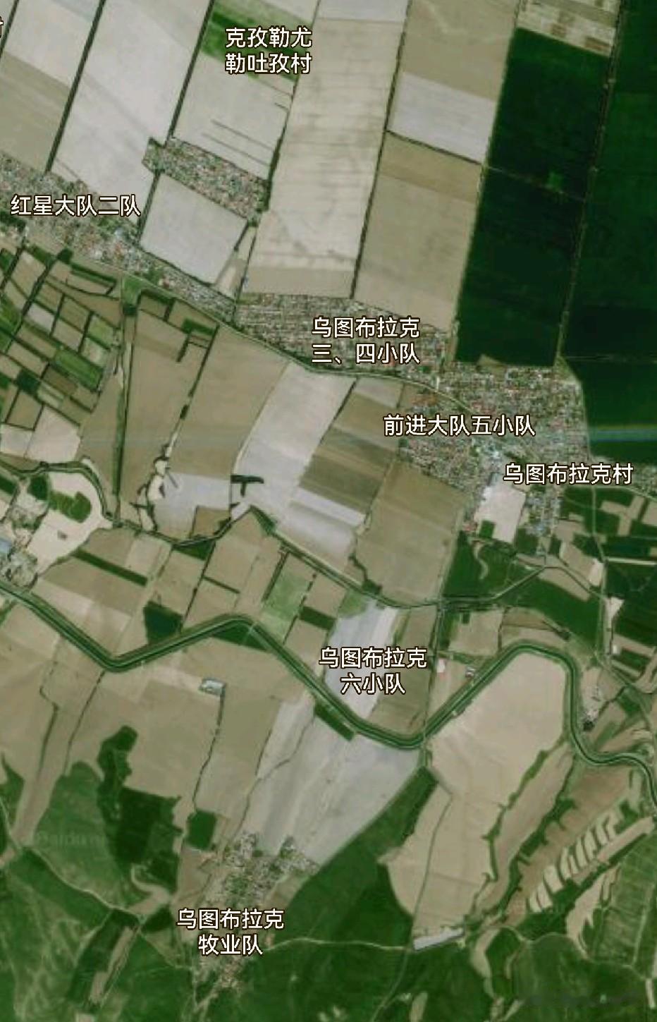 如果不是出现了红星大队、前进大队，还真以为是国外哪个地方。。。