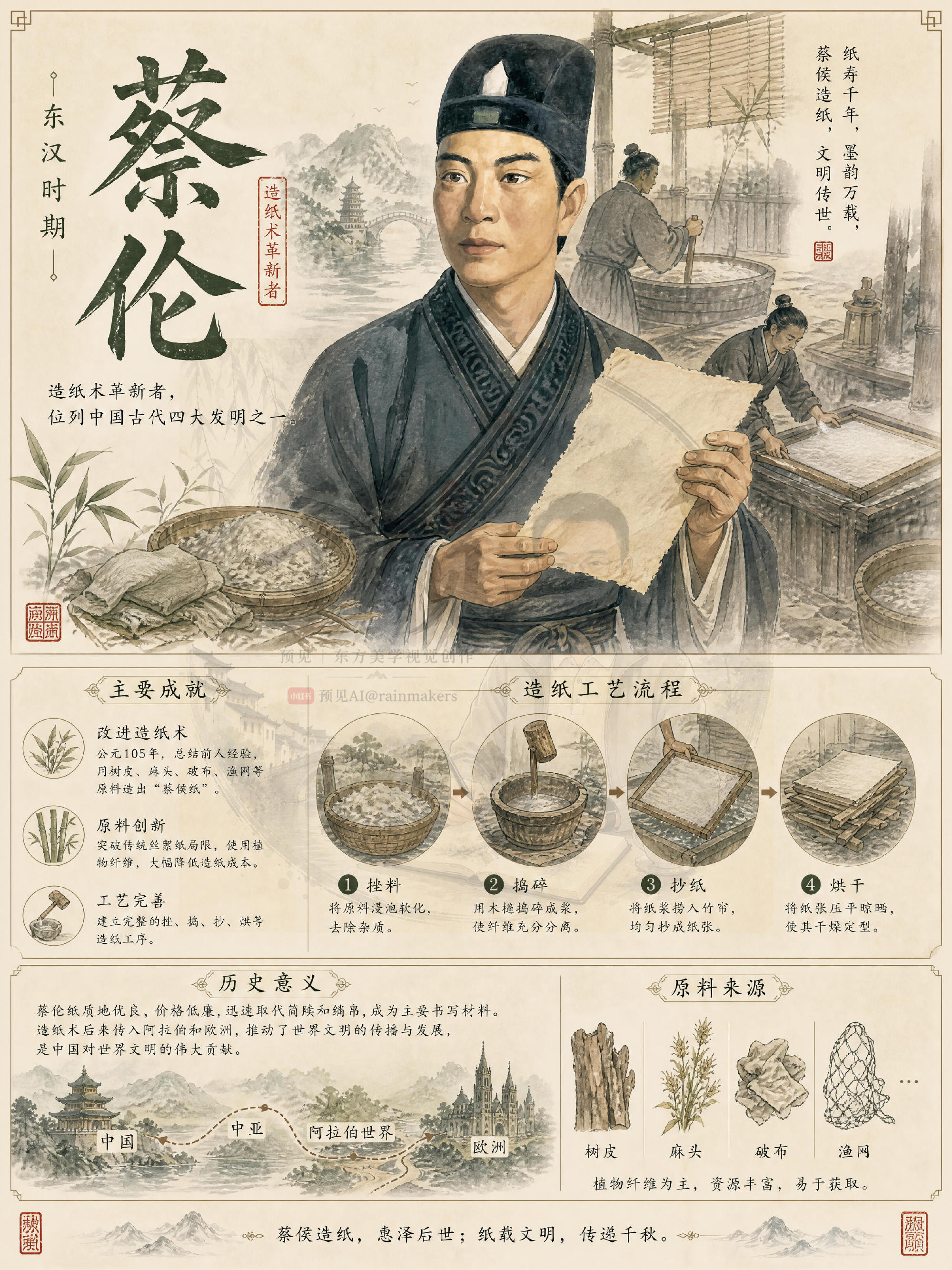 中国古代十大发明家，改写人类文明！