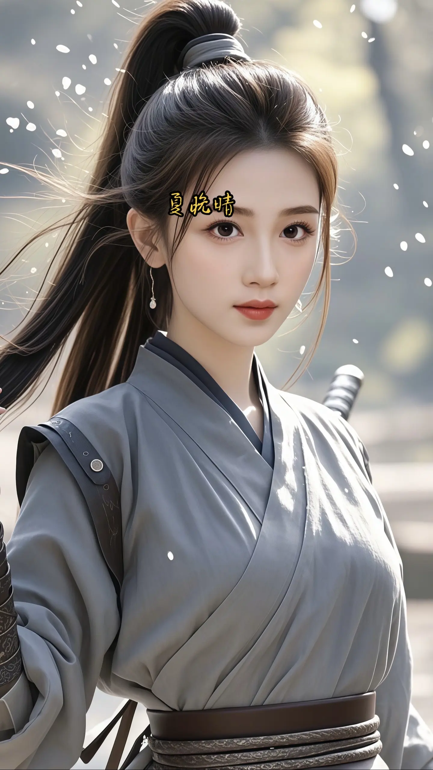 古风 又美又飒  我的女侠梦 仗剑走天涯 雪花女神龙