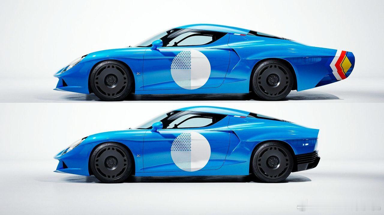 #enzo碎钞机##大v聊车# 【Zagato出了一台可长可短的双尾跑车】作为业