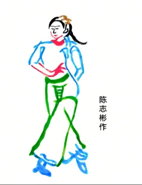看图猜字。图中画面太美啦！一个美女在干嘛呢。画面隐藏十个大字。赶紧猜吧！高手你来