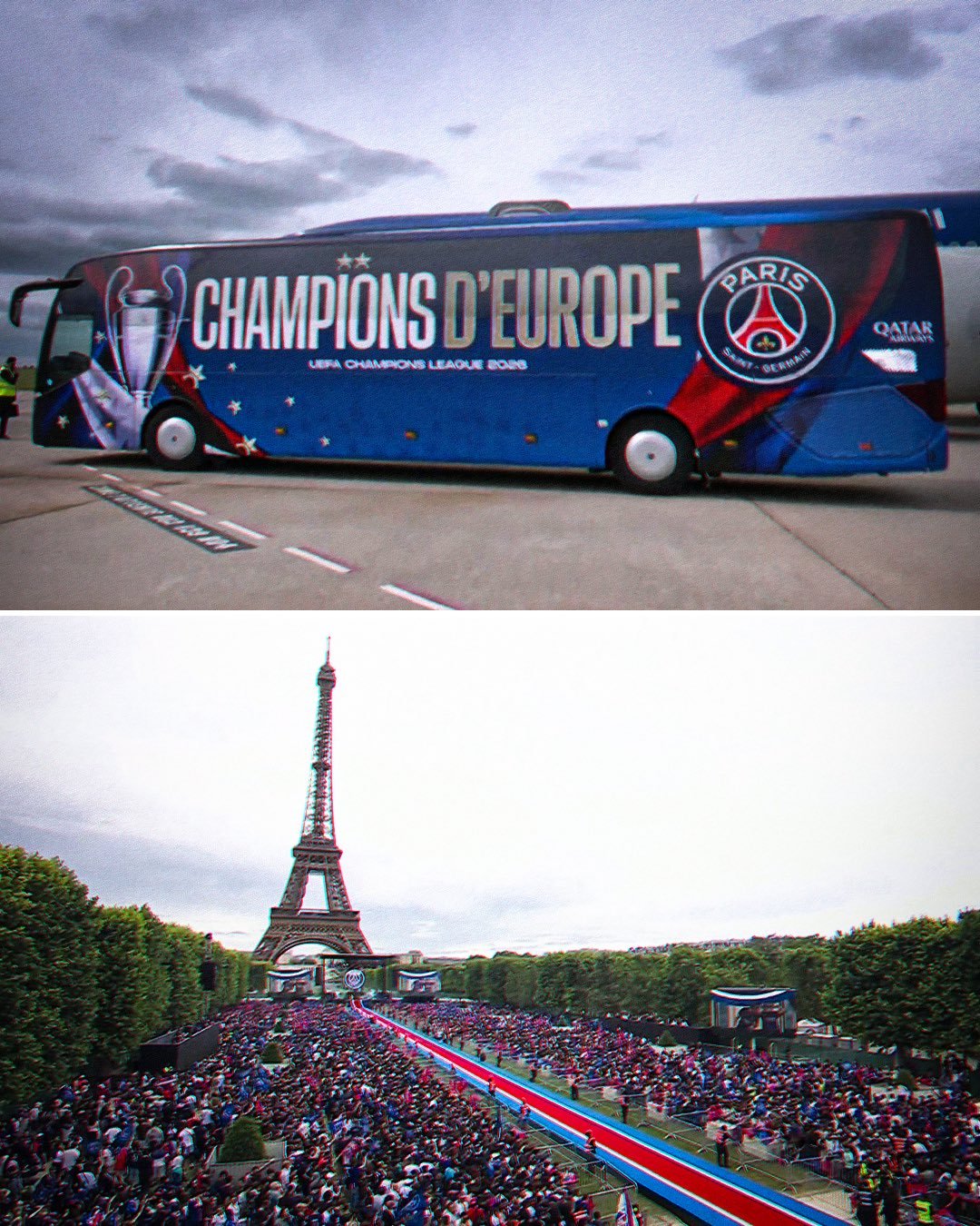 🗼 疯狂的巴黎，疯狂的球员🏆 欧冠奖杯仍然属于这里！法甲联赛