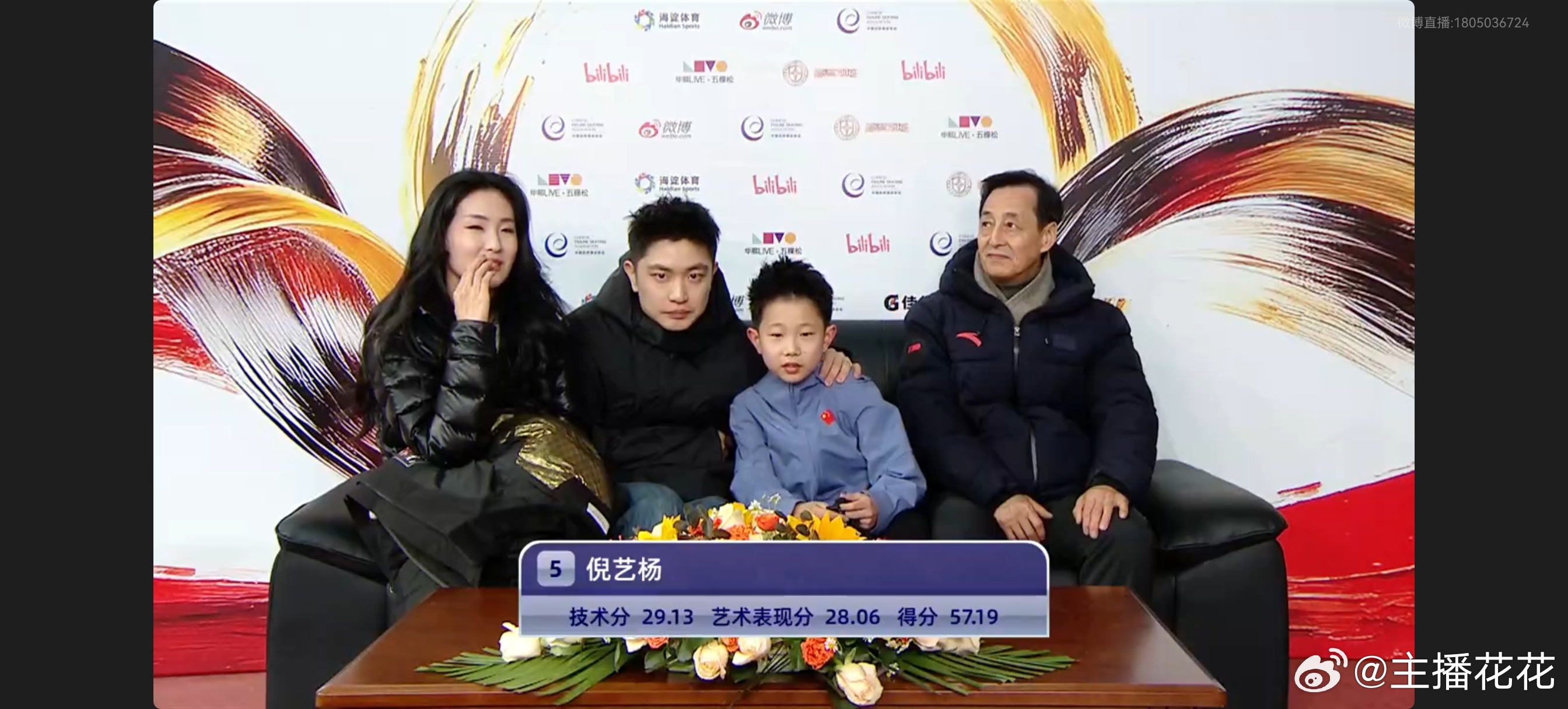 倪艺杨短节目57.19分 