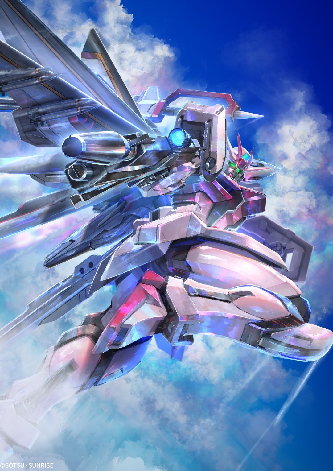 全世界高达总选举2025各语区No.1机体插画合集高达