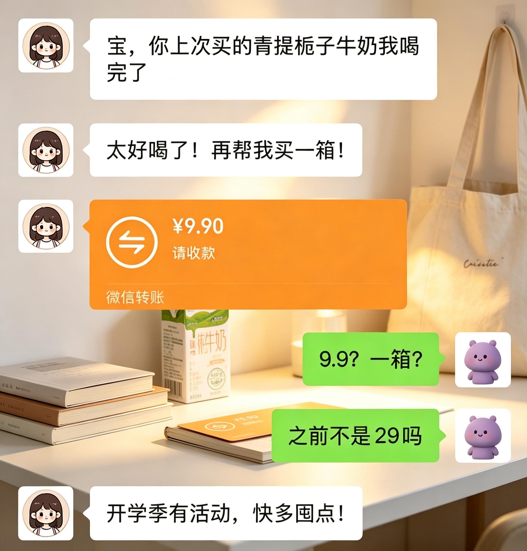 青提牛奶 牛奶