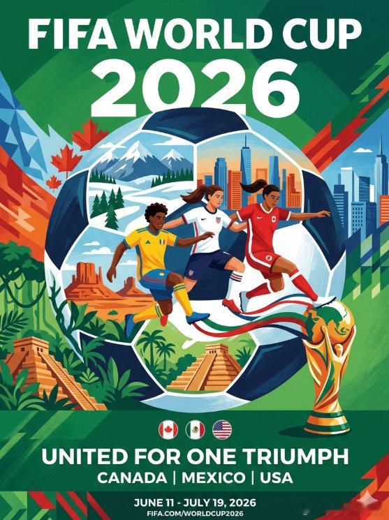 2026世界杯转播权僵局 史上规模最大世界杯 48支球队征战美加墨【倒计时31天