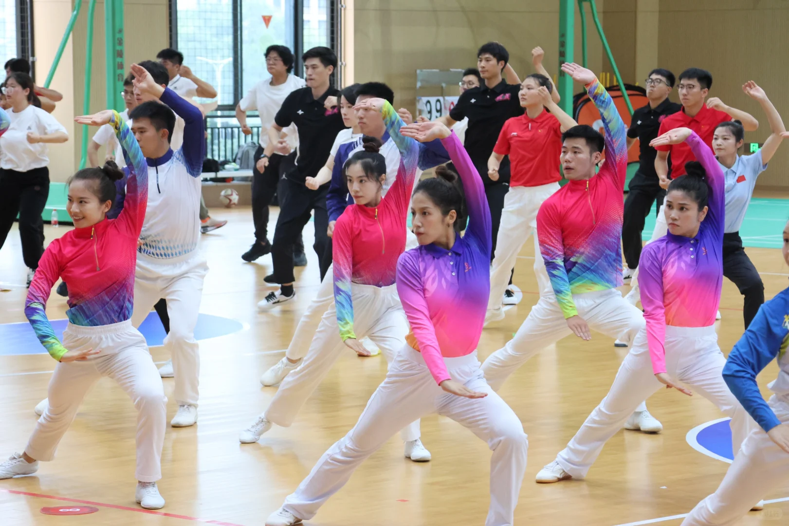 杭州体育教师基本功大赛！看看我在哪里🧐