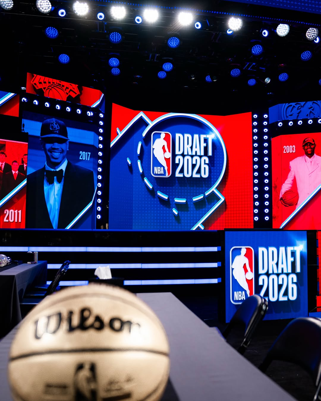 雷霆官方发布的一些选秀大会相关图片nba选秀大会2026nba选秀大会雷霆
