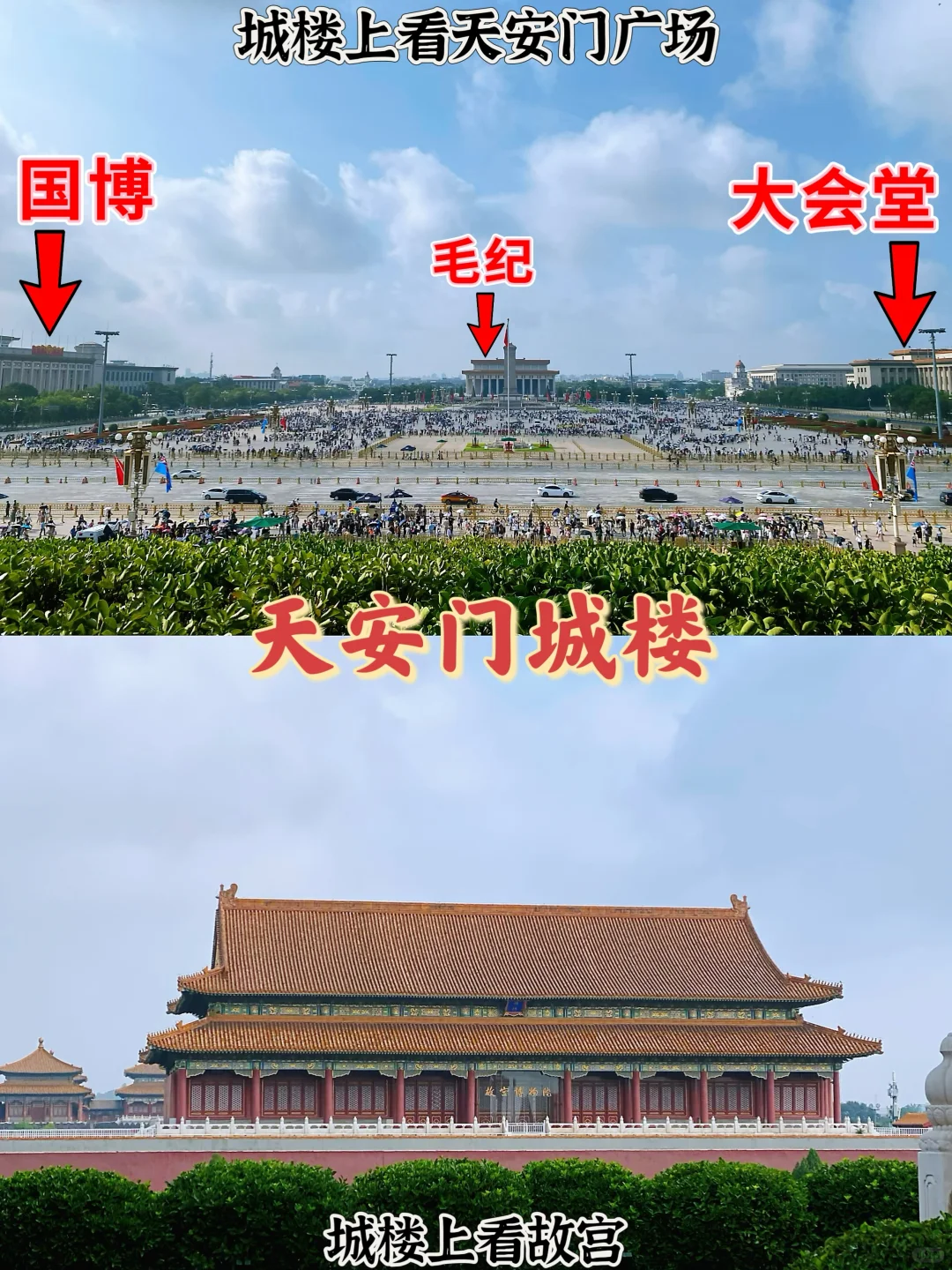 一图看懂👉北京天安门城楼全攻略✅