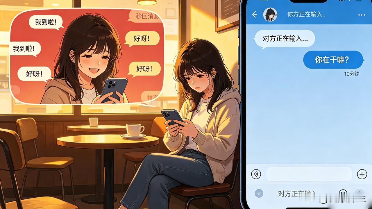 他回消息的速度，暴露了你在心里的位置

热恋时秒回，冷淡后轮回。你问他在干嘛，他