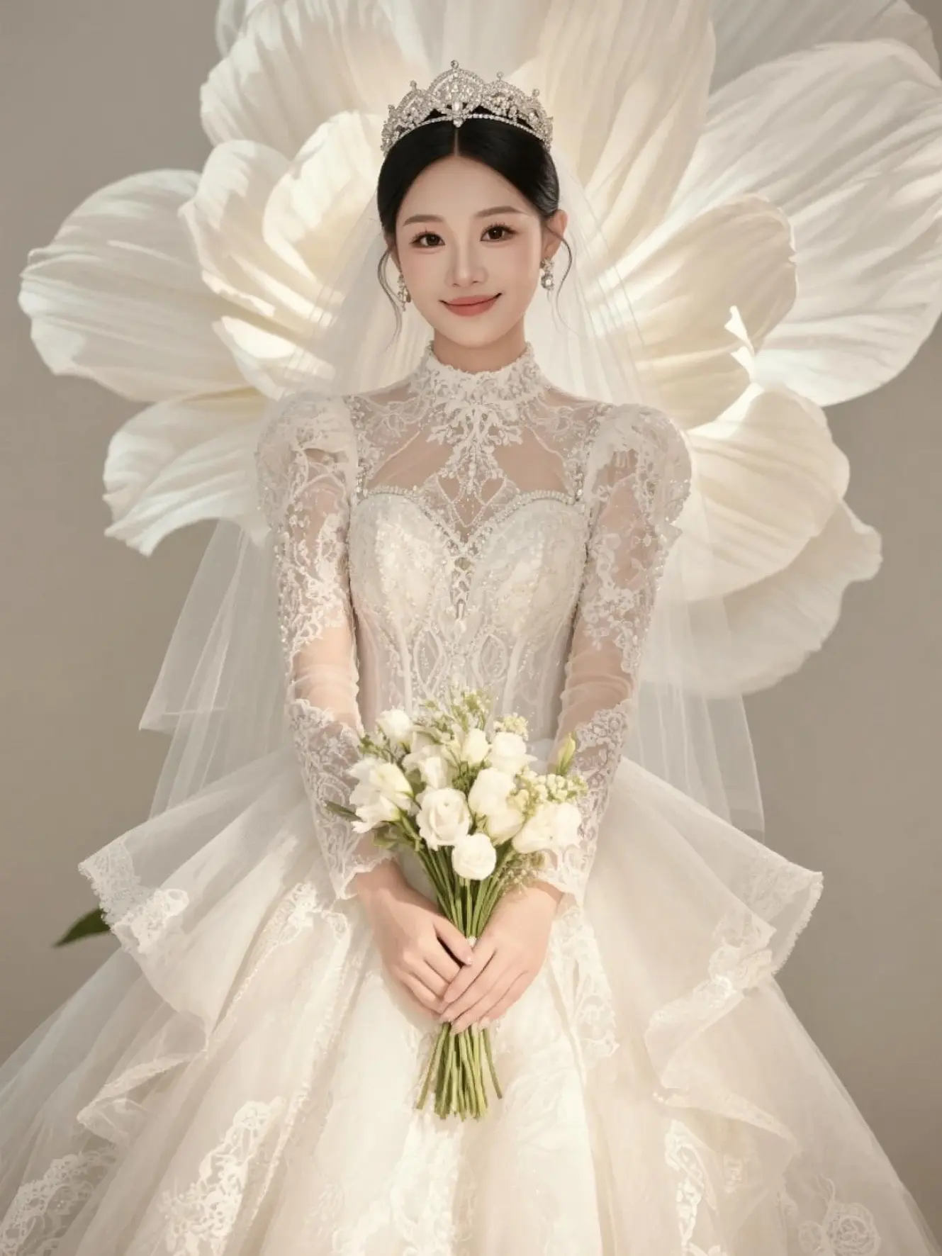 花影婚纱照