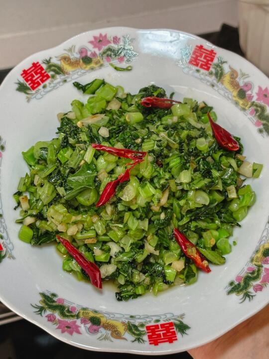 我炒的菜心真的不一样🥬🥬💯💯