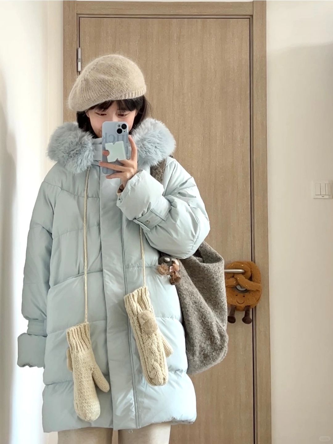 好喜欢这件羽绒服！！温暖过冬啦😶‍🌫️