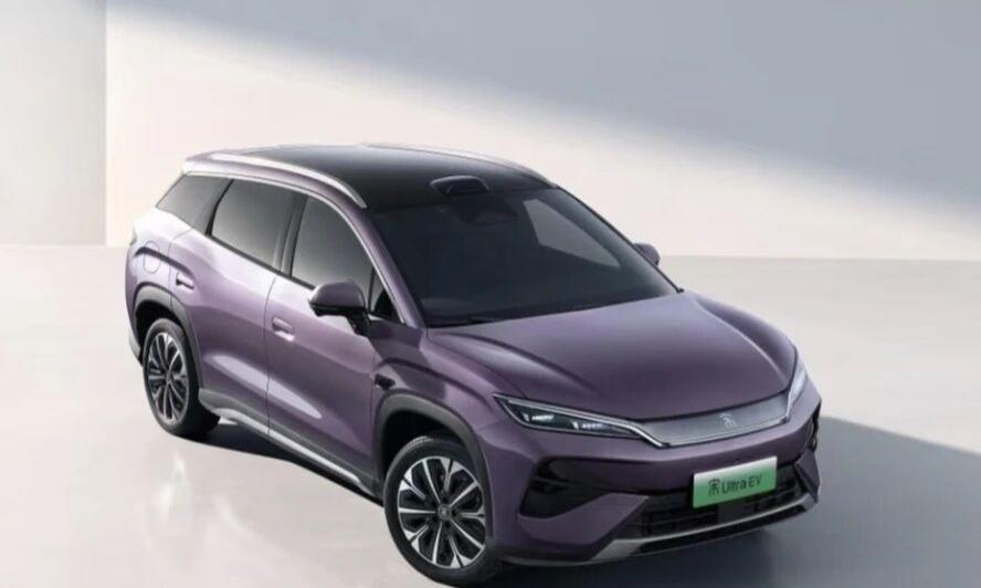 比亚迪2026新款SUV比亚迪宋Ultra EV，搭载了比亚迪前段时间很火的二代