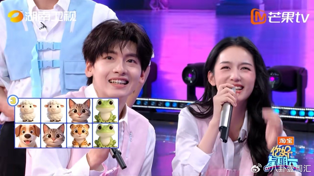 论一只青蛙的自我修养——在《你好星期六》努力扮演一只鸭子。翟潇闻拿着它的样子一脸