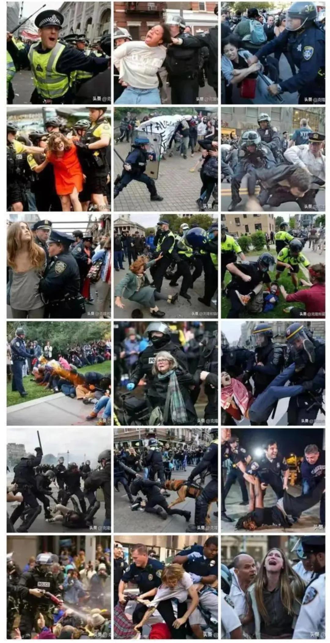 我突然对“文明”二字心生厌恶，只因它已被美国玷污！
美国社会根本不把人当人看。