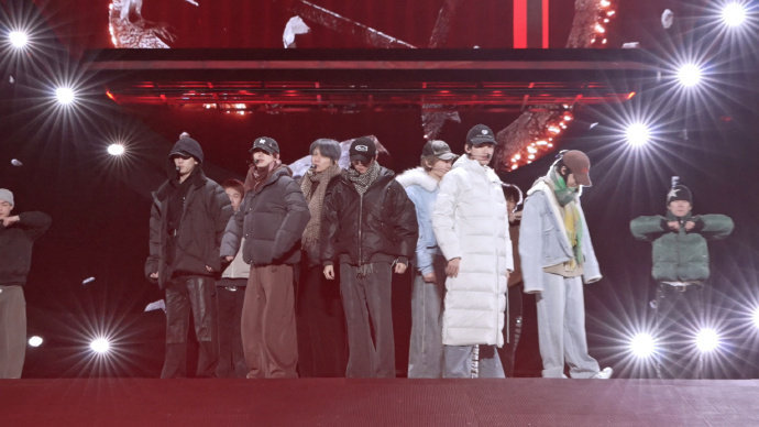 时代少年团 2025爱你爱我彩排影像来啦，时代少年团的六周年就要来了，谁懂已经迫