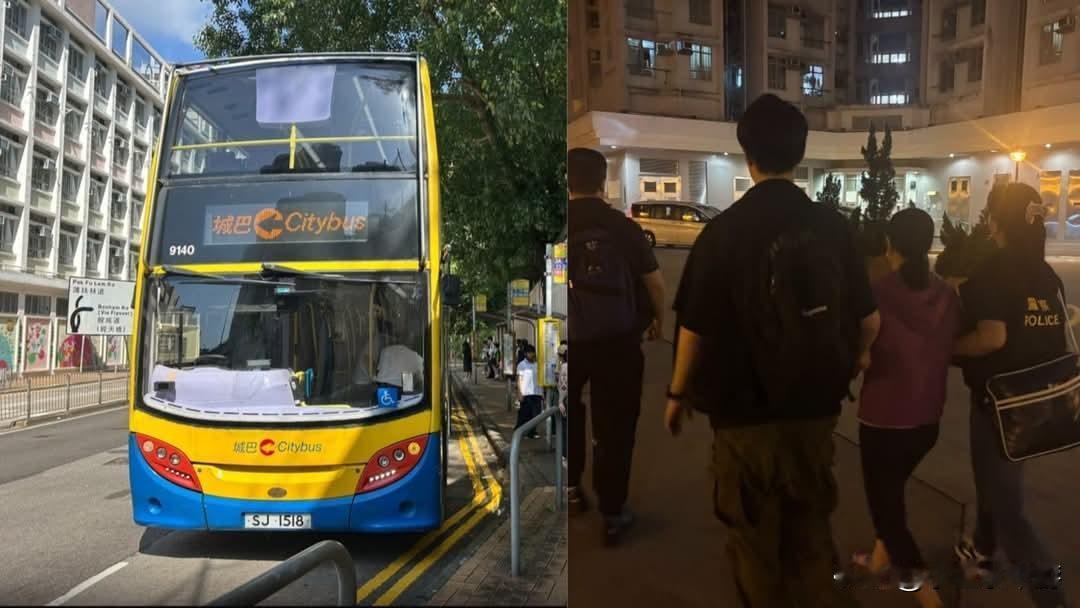 香港发生一起罕见伤人案，一名女乘客在上环搭乘巴士时，被藏在椅背的一支长约3厘米的