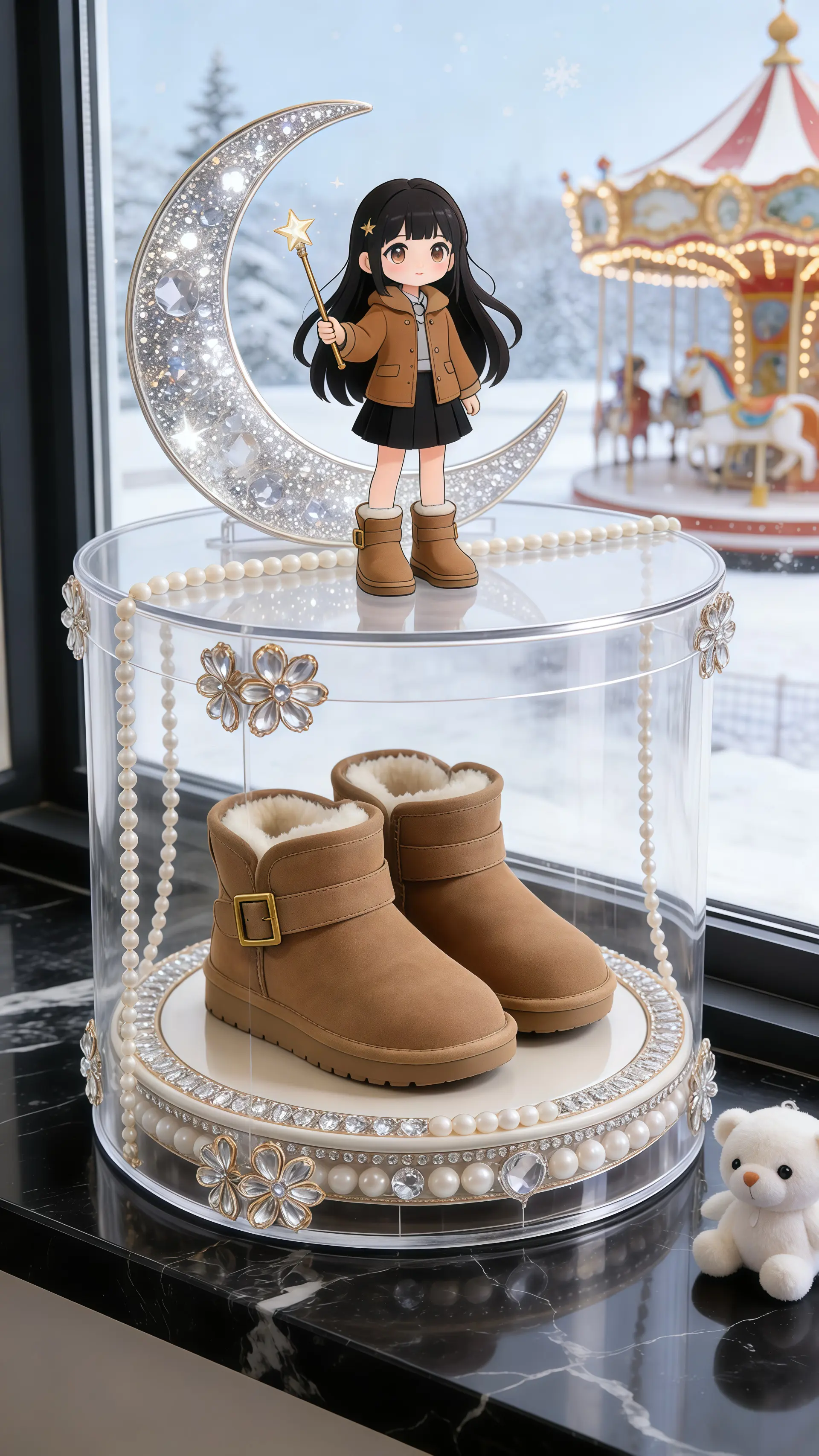 儿童雪地靴 雪地靴 童鞋 哎呦喂你鞋真好看 过年穿什么