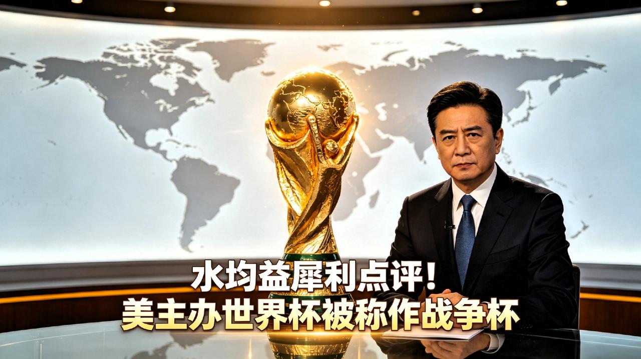 一针见血！水均益直言美主导世界杯是“战争杯”，这话绝非随口一说
 
资深战地记者