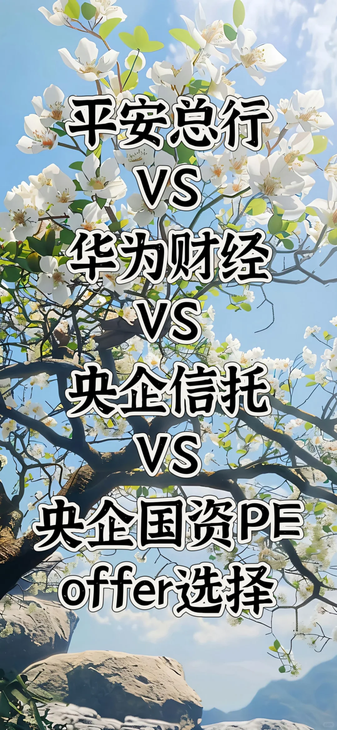 美本美硕all in春招 | 平安 华为 国企🤔