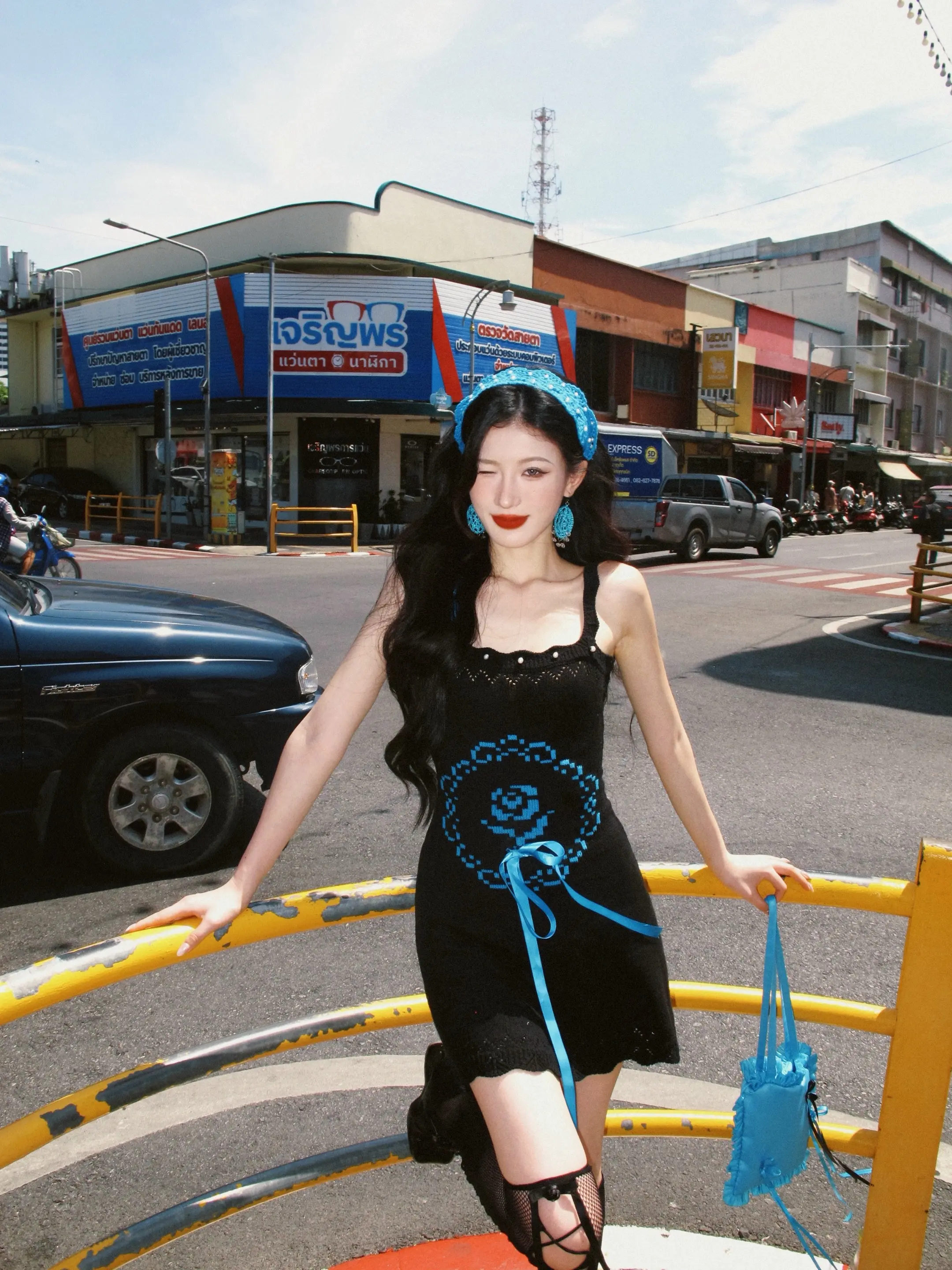 我爱的夏天是蓝色的💙。