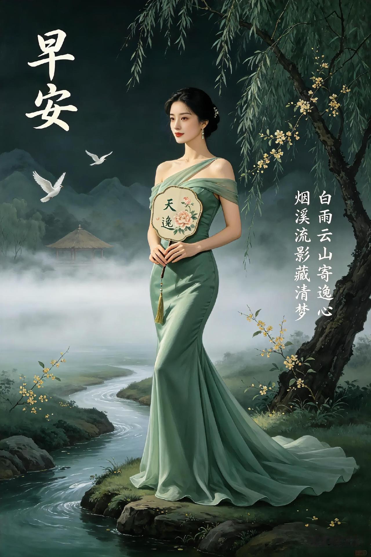 快乐连成串，笑声永不断，
幸福排成排，如意绕身边，
问候声声到，心意时时传，
祝