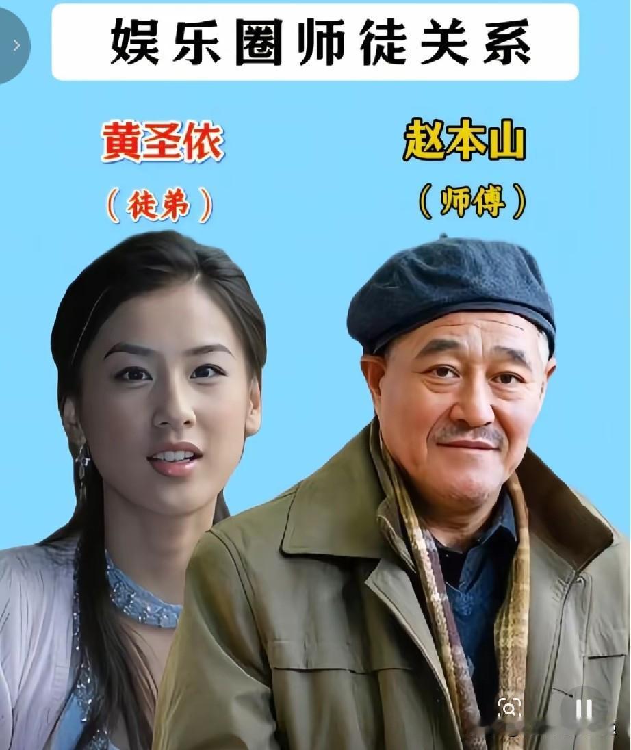 盘点娱乐圈经典师徒组合！
师父引路，徒弟成长，从喜剧、武打、影视到相声综艺，各行