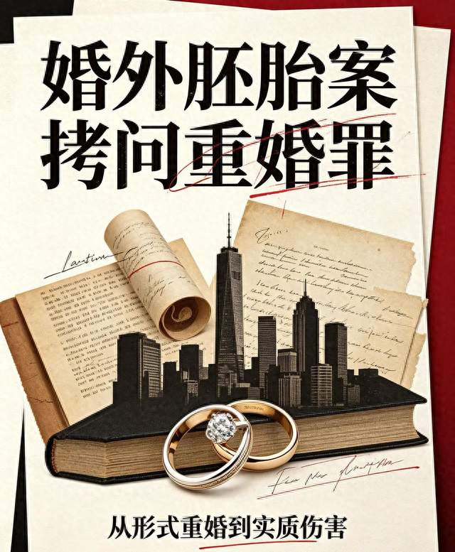 婚外胚胎案八次维权败诉！12次刑法修正，为何唯独重婚罪原地踏步