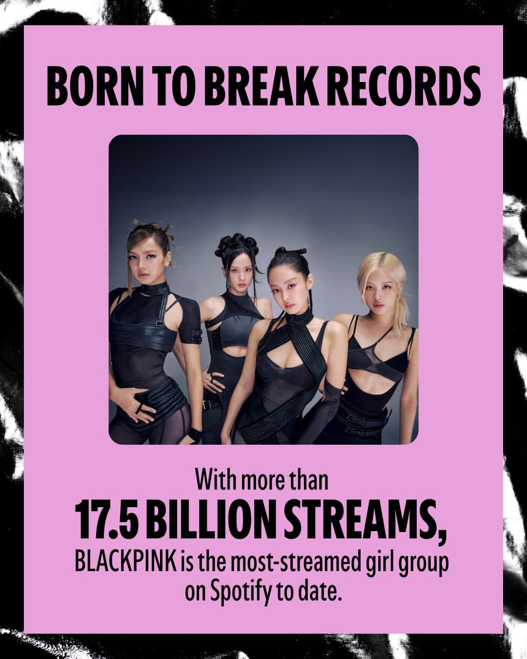 260814 Spotify更新BLACKPINK相关🖤💗“175亿次播放B