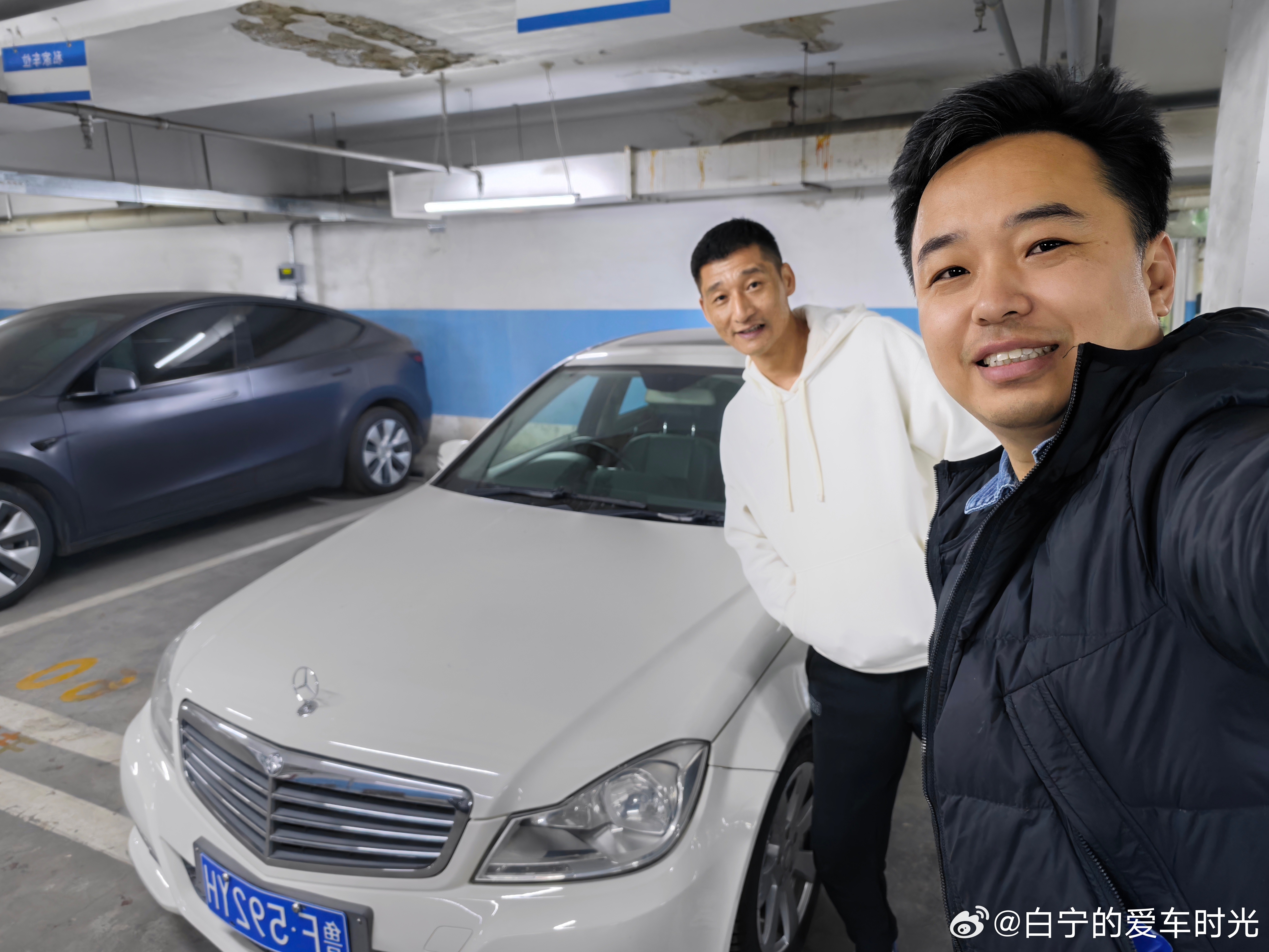 我越来越相信缘分了，这小奔C我开了14年一直没想过卖，今天突然觉得又该验车了，太