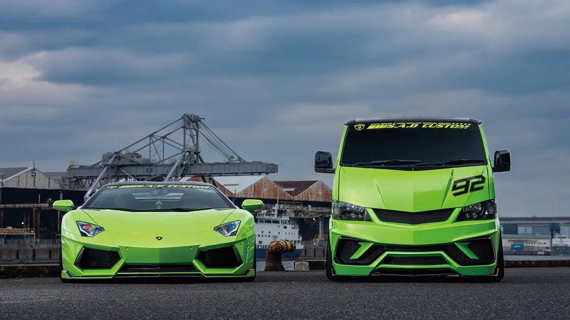 aventador绿HIACE.