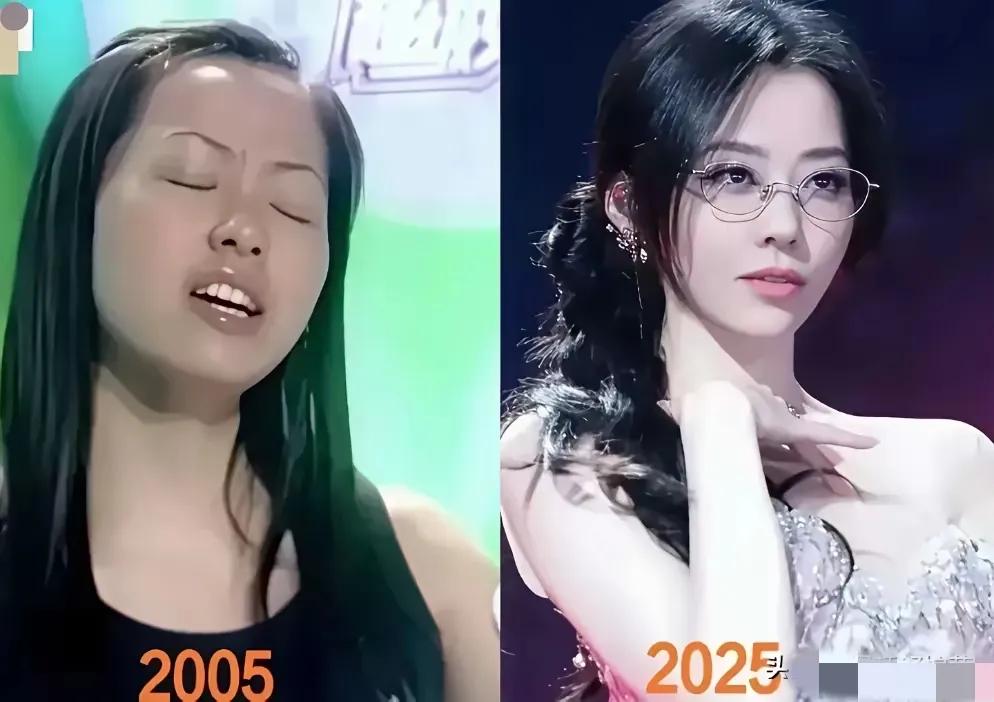 你以为你看到的张靓颖，五官标准好看，皮肤白皙，华美的礼服往身上一穿，甚至都没有怀
