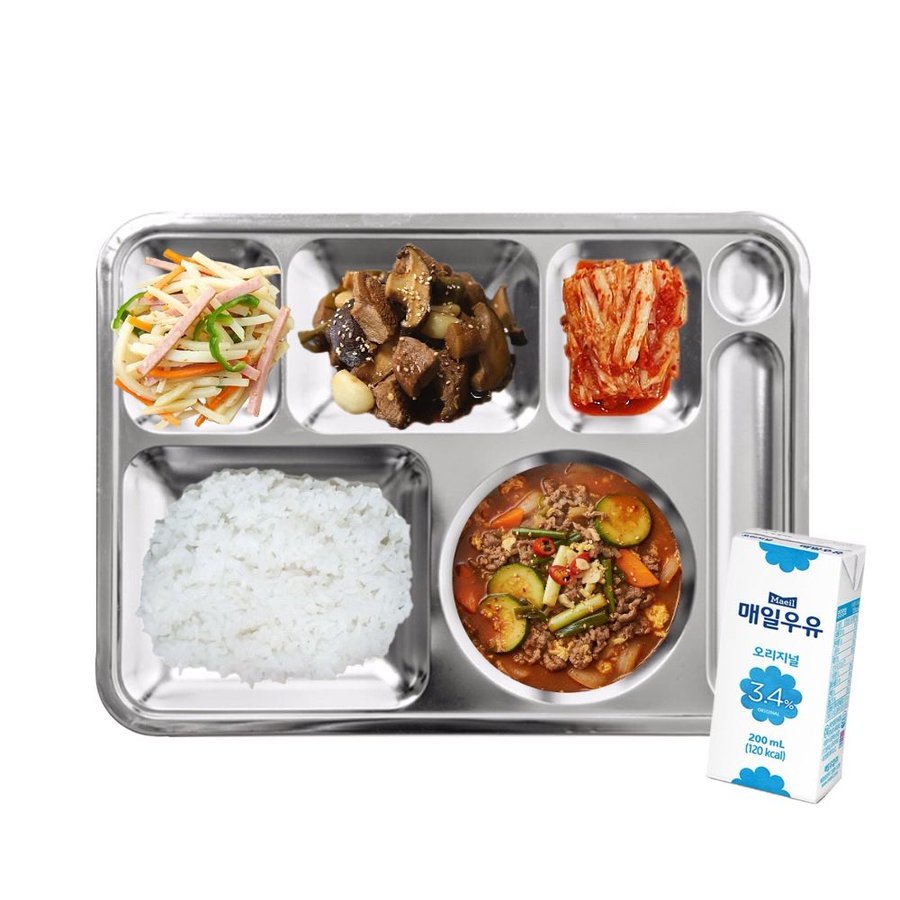 260913 入伍 D - 267 🩵东营的早餐🍽️米饭牛肉西葫芦汤火腿炒土