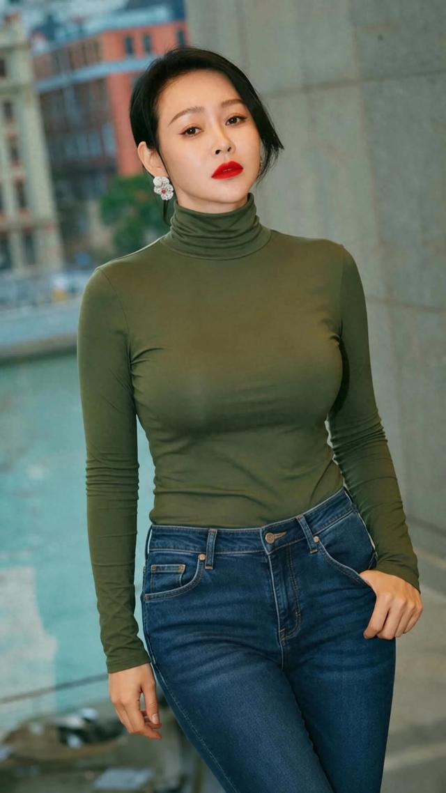 气质熟女于明加，曲线匀称韵味十足，优雅感碾压一众女星
 
科班出身扎根人艺，功底