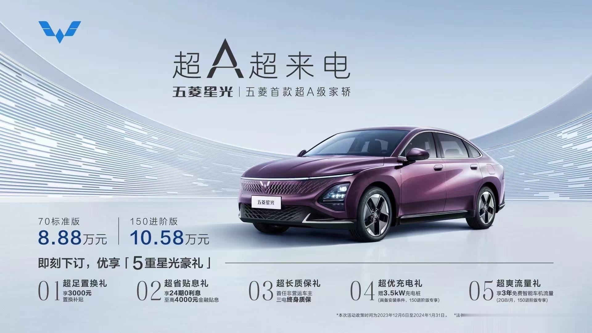 #五菱星光PHEV售价8.88万起# 我去这价格挺猛啊[开学季]……看了下这个8