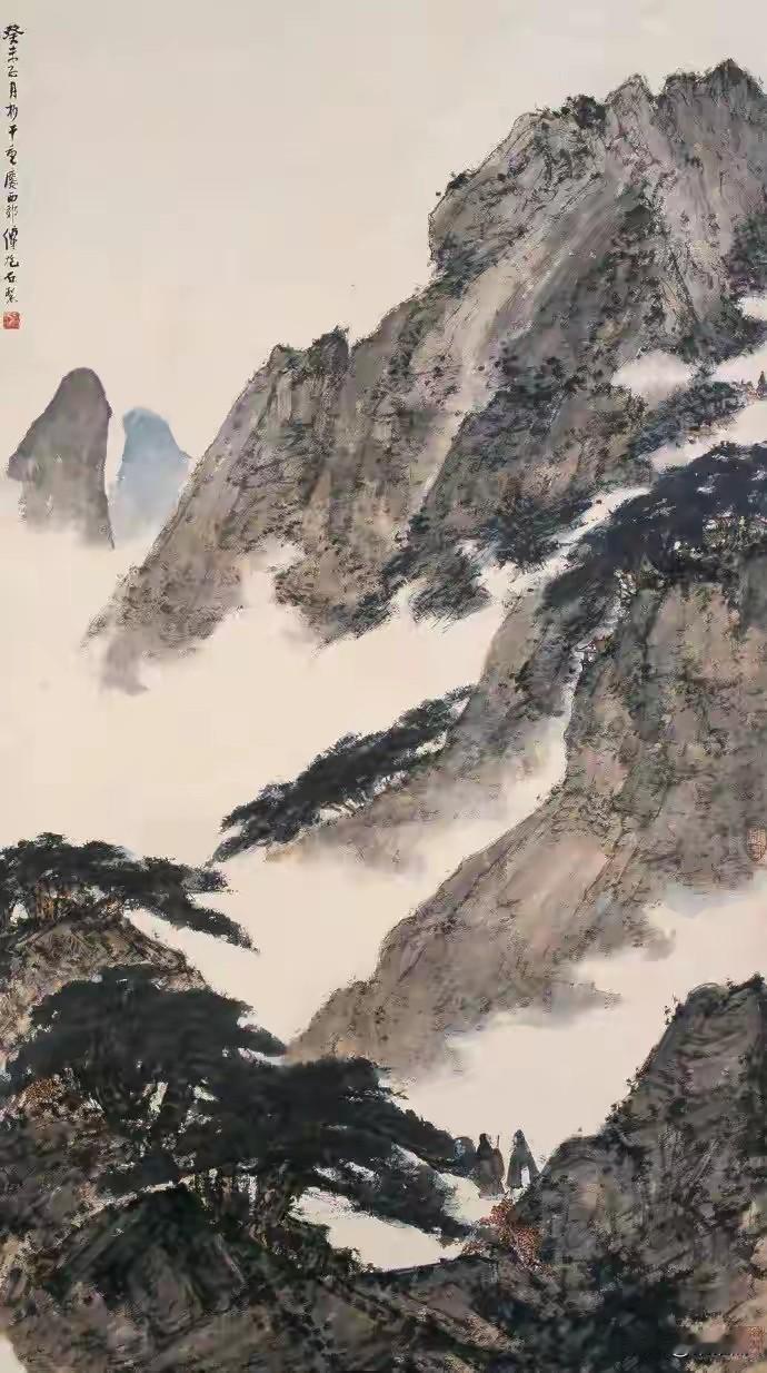 傅抱石精彩作品欣赏，走进他的丹青岁月

傅抱石是二十世纪新金陵画派宗师，集画家、
