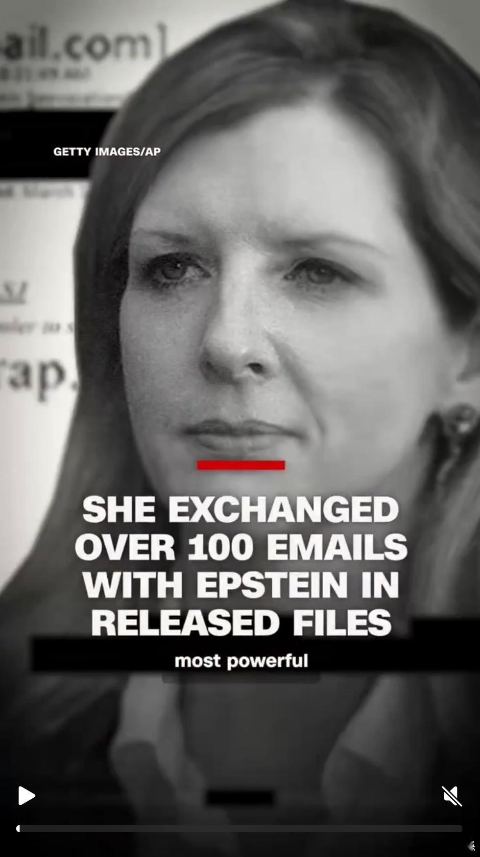 文件顯示，與Epstein聯繫最密切的人之一是Kathy Ruemmler，在E