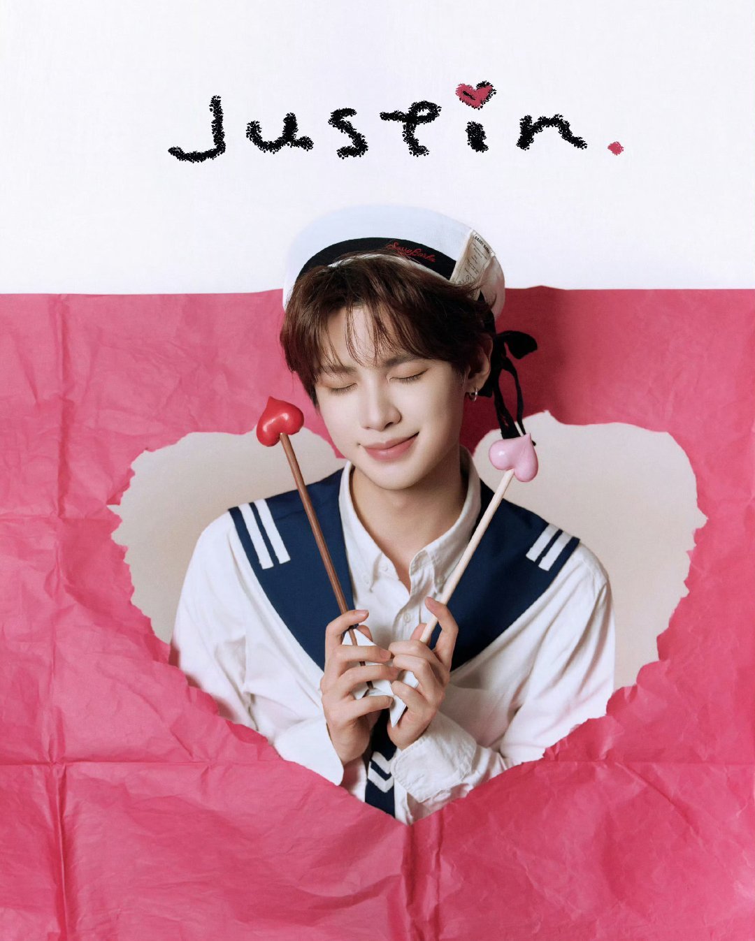 黄明昊“人间山高水远 心中有玫瑰 心中有桔梗 爱不会被尘封 我对你永远热恋”