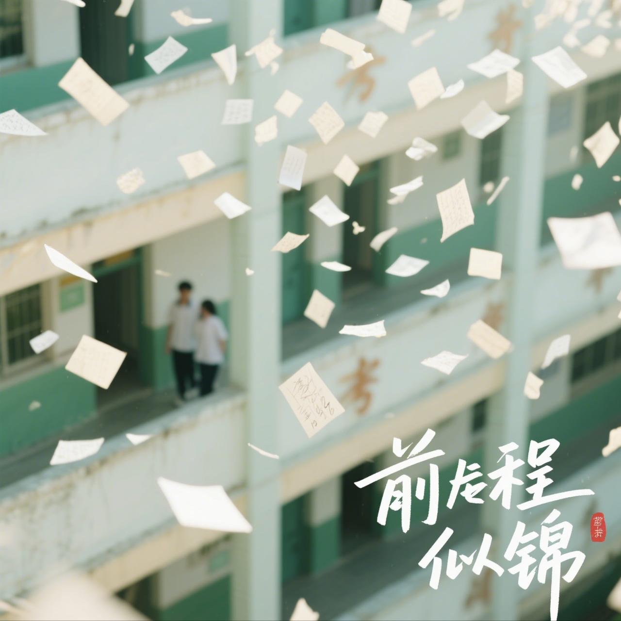 自己用AI做了几张图，预祝今年考生，明日开始高考发挥出水平，梦想成真，前程似锦！