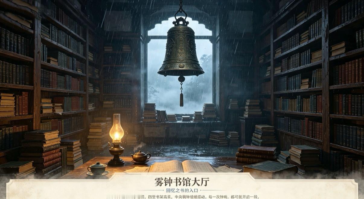 游戏夏日游趣狂欢季智领新局  🔸游戏名称：《雾钟书馆》🔸简介：盛夏梅雨季，雨