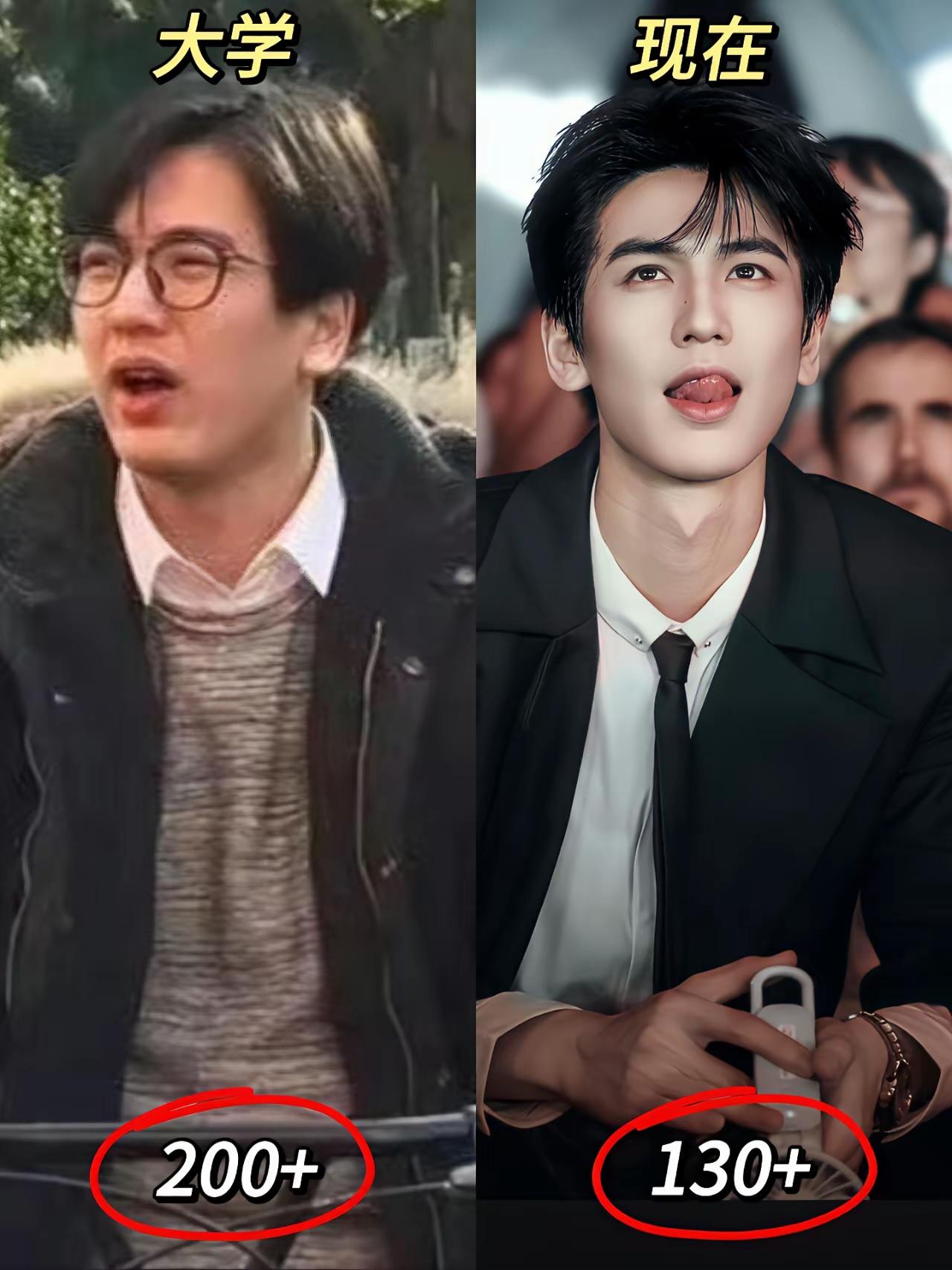 胖过，但没丑过张凌赫