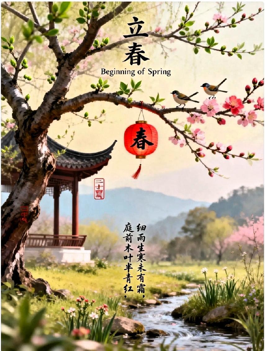 立春六九头，
到底啥兆头。
如果你能在2月4号立春之前，
琢磨透这老说法，
或许